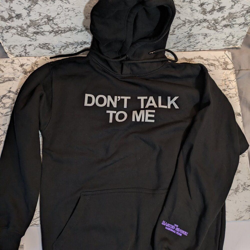 The Masked Singer Tour Hoodie - Don't Talk To Me sz. Medium